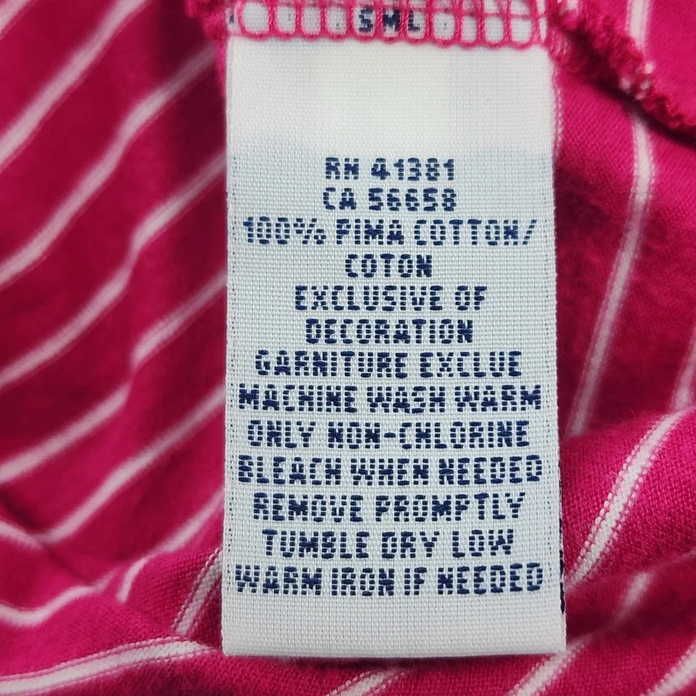 Polo Ralph Lauren Shirt Mens 2XLT Pink Striped Pima Cotton Pony Logo Big & Tall